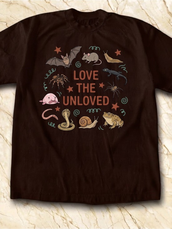 Gildan Tops - Gildan Love The Unloved Animals Graphic Tee